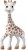 SOPHIE LA GIRAFE Set Naturkautschuk Beißring SO PURE 18CM plus kleiner