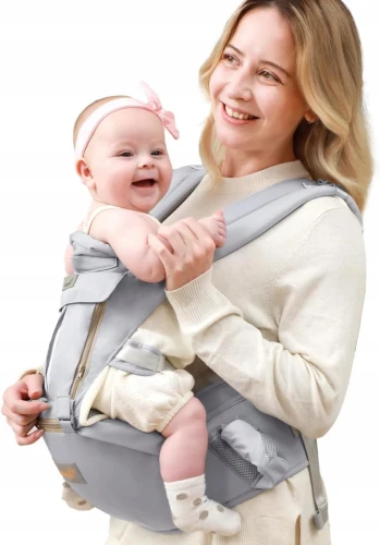 GROWNSY ergonomische Babytrage mit Hüftgurt 6in1