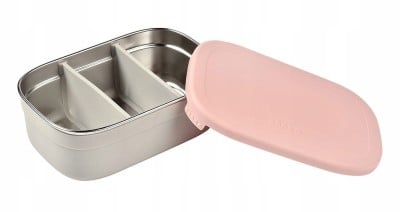 BEABA Lunchbox aus Edelstahl 760 ml mit Fächern
