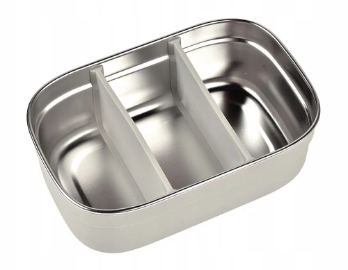 BEABA Lunchbox aus Edelstahl 760 ml mit Fächern