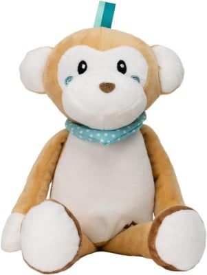 INNOGIO GIO-881 Kuscheltier mit Licht und 10 Klängen AFFE LUCY 35 cm