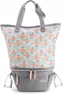 BEABA kompakte Kinderwagen-Tasche 2w1BIARRITZ