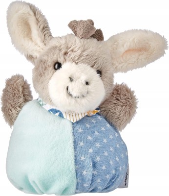 STERNTALER Esel Emmi Schmusetier mit Rassel 13 cm