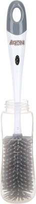 NUBY 2in1 Bürste zur Reinigung von Saugern und Flaschen 30 cm + Ständer