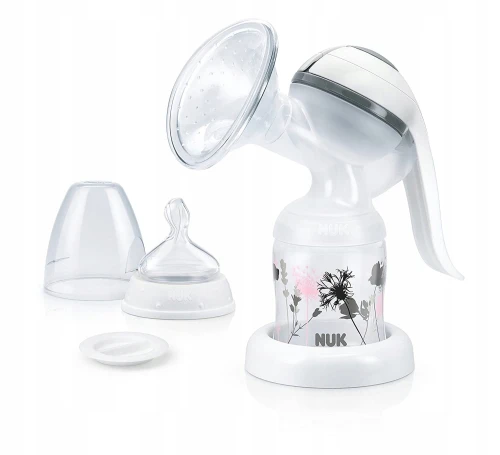 NUK Jolie Handmilchpumpe mit Milchbehälter