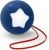 PABOBO Little Moon tragbare LED Nachtlampe 6,5 cm