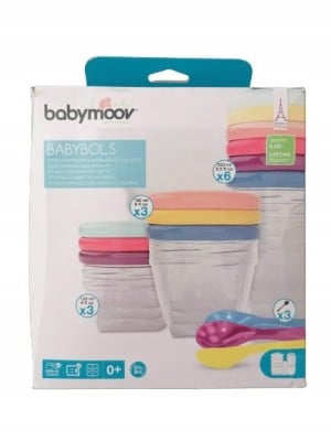 BABYMOOV Babybols Schalen und Löffel 15 Teile