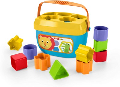 FISHER-PRICE Sortierer Erste Bausteine 10Steine 6m+