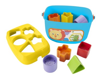 FISHER-PRICE Sortierer Erste Bausteine 10Steine 6m+