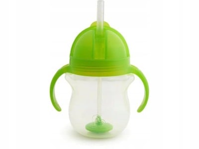 MUNCHKIN Tip&amp;Sip Trinklernbecher 6M+ 207ml mit beschwerter Strohhalm