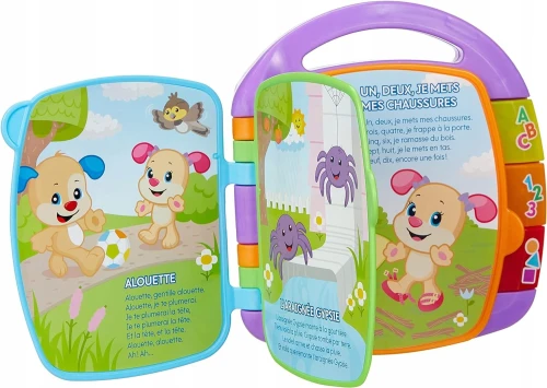 FISHER-PRICE CDH39 elektronisches Lernbuch FRANZÖSISCHE SPRACHE