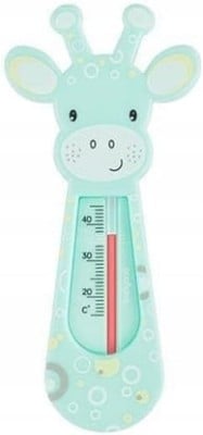 BABYONO schwimmendes analoges Badethermometer 15,5 cm GIRAFFE