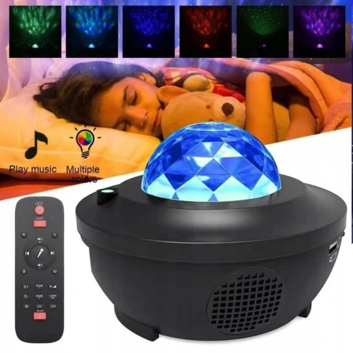 VOKSUN LED Bluetooth Sternenprojektor mit Fernbedienung