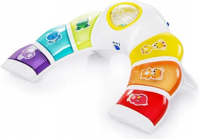 BABY EINSTEIN Lichtpanel mit Rassel Melodien und Wörtern in 3 Sprachen