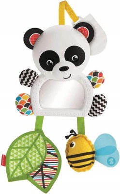 FISHER-PRICE FGH91 Kinderwagenanhänger mit Rassel 37 cm PANDA