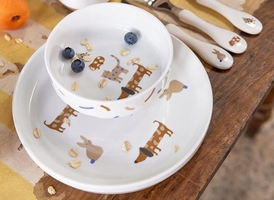 LASSIG Little Mateys Porzellangeschirr Set 2tlg