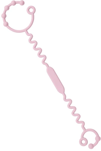 VICLOON Silikon Schnullerkette Halter für Schnuller Beißring Spielzeug 32 cm