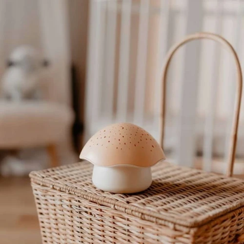 PABOBO Mushroom Sternenprojektor mit Melodien und Weinen Sensor GRZYBEK