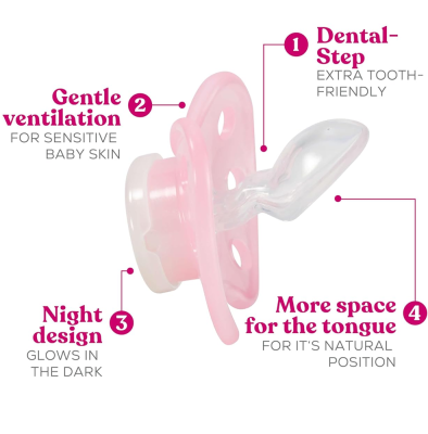 DENTISTAR NIGHT Beruhigungssauger 3x 14msc+ LATEX