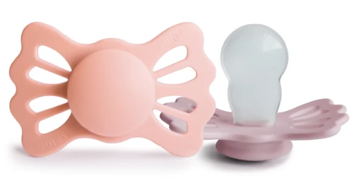 FRIGG BUTTERFLY Schnuller 2er Pack 0-6 Monate SILIKON