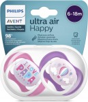 PHILIPS AVENT Ultra Air Schnuller x 2 6-18msc