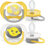 PHILIPS AVENT Ultra Air HAPPY Schnuller x 2 6-18msc