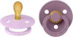 BIBS COLOUR Beruhigungsschnuller 2er-Pack Kautschuk 0–6 Monate Symmetrisch