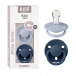 BIBS DE LUX Beruhigungssauger rund 2er Pack 0-3 Jahre SILIKON