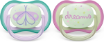 PHILIPS AVENT Ultra Air Night Schnuller x 2 0-6M leuchten im Dunkeln