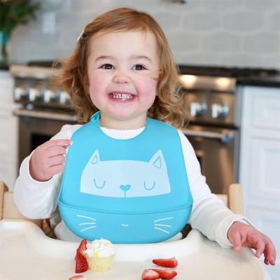VICLOON Silikonlätzchen mit Tasche x2 6msc+