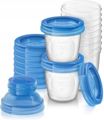 PHILIPS AVENT LebensmittelbehĂ¤lter x10 +Adapter