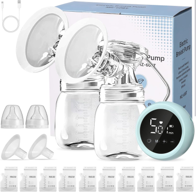 PIAEK Doppelmilchpumpe elektrisch BPA FREE
