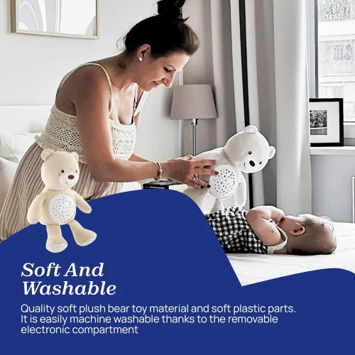 CHICCO First Dreams Bär PROJEKTOR Lampe Geräusche