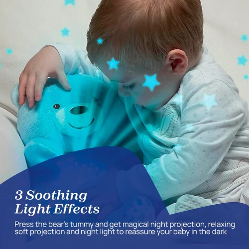 CHICCO First Dreams Bär PROJEKTOR Lampe Geräusche