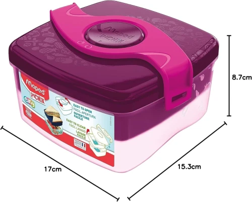 LUNCHBOX Brotdose mit zwei Fächern 1,4l