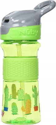 NUBY Flip-it Cup Tritan Trinklernbecher mit Strohhalm und Mundstück 3 l+ 360 ml