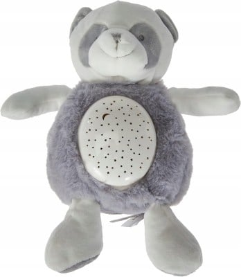 DOUDOU et COMPAGNIE Schmusetier Projektor mit Melodie PANDA 25 cm