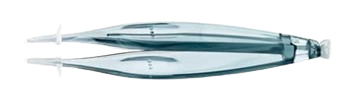 VANCOCON Pinzette 9 cm + 2 Silikonaufsätze