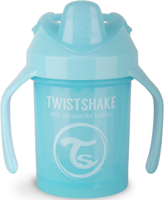 TWISTSHAKE Mini Cup Trinklernbecher mit Mundstück und Mixer 230 ml 4 m+