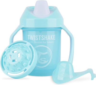 TWISTSHAKE Mini Cup Trinklernbecher mit Mundstück und Mixer 230 ml 4 m+