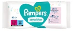 PAMPERS SENSITIVE Feuchttücher 80 Stück