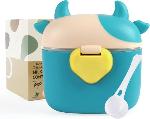 AOLSO Behälter für Babymilchpulver mit Messlöffel 0,46l