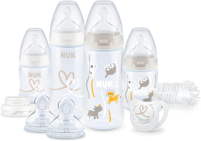 NUK Flaschenset Perfect Start Temperaturkontrolle 9tlg