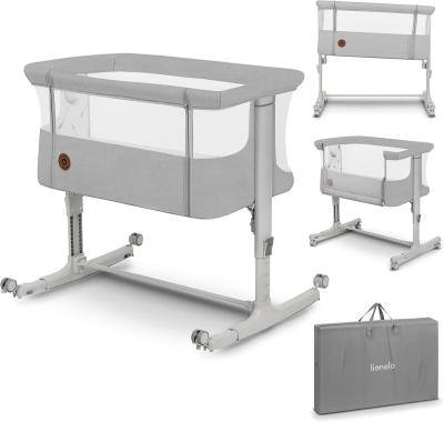 LIONELO AURORA 3w1 Beistellbett höhenverstellbar