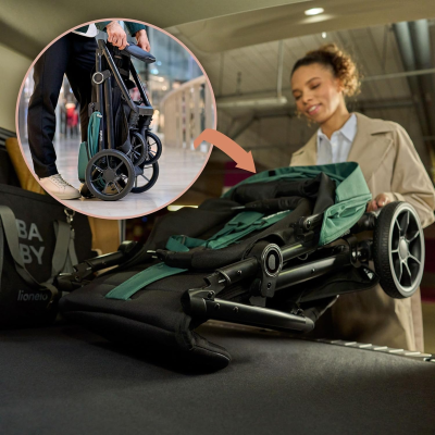LIONELO MIRA Kinderwagen bis zu 22 kg