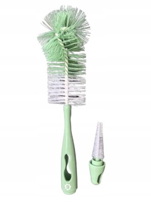 BADABULLE 2in1 Flaschen und Saugerbürste 28 cm