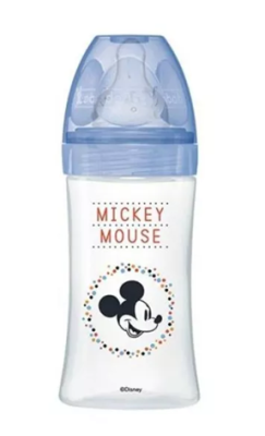 DODIE Flasche 270 ml 0-6 m Nippel 2 Äą Fluss MICKEY