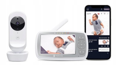 MOTOROLA VM44 Connect Babyphone 4,3" FHSS mit App