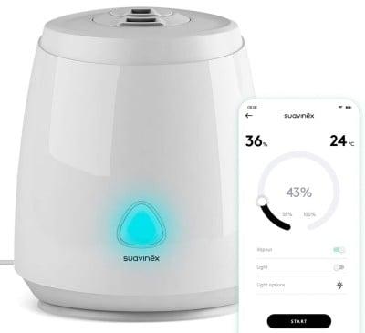 SUAVINEX Care-Ultraschall-Luftbefeuchter Anwendung