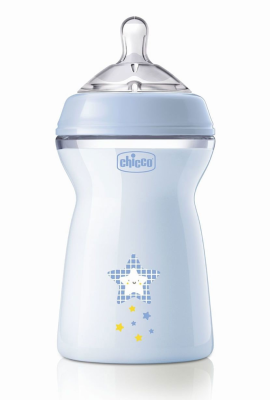 CHICCO NaturalFeeling Flasche 330 ml 6 m+ schneller Durchfluss